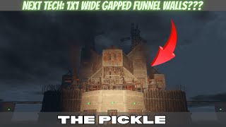 The Pickle  NEW META FUNNEL WALL WIDE GAP  1x1 OPEN CORE TRIOQUAD BASE  RUST [upl. by Hurleigh167]