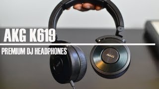 AKG K619 Black Premium DJ Headphones [upl. by Adriaens]