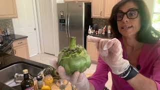 How to Cook and Eat Artichoke  ARTICHOKE EATING LICENSE  How to Artichoke [upl. by Neyr]