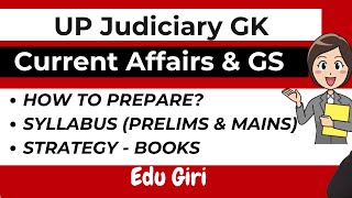 How to prepare GK for UP JudiciaryUttar Pradesh Judiciary GS Mains amp Prelims Syllabus amp Pattern [upl. by Mazonson]