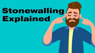 Stonewalling Meaning  Explaining The Silent Treatment In Relationships [upl. by Ahsiad]