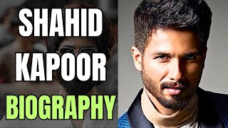 Shahid Kapoor Biography Shahid Kapoor Life History  CineStar News [upl. by Ihdin]