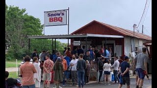 Snows BBQ Lexington TX [upl. by Melise]