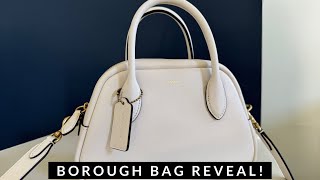 Coach Borough Bowling Bag amp Bonus Unboxing [upl. by Mehcanem]