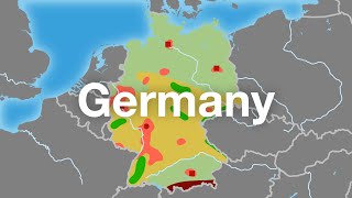 Germany  Geography Climate amp Population [upl. by Twum]