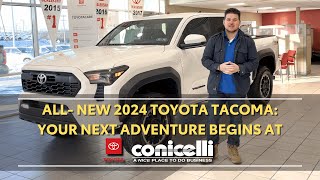 Introducing the AllNew 2024 Toyota Tacoma Unleash Your Adventure with Conicelli Toyota [upl. by Nauqyt]