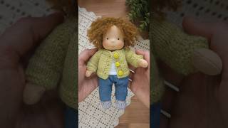 7 inch 18 cm Waldorf doll Boy handmadedoll ragdoll waldorfdoll clothdoll dollmaking [upl. by Britney]