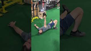 Kettlebell Bottoms Up Serratus Punch  Shoulder Instability Physical Therapy Exercise [upl. by Ursas254]