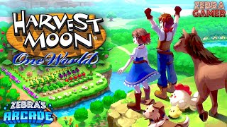 Harvest Moon One World Nintendo Switch Gameplay  Zebras Arcade [upl. by Alocin]