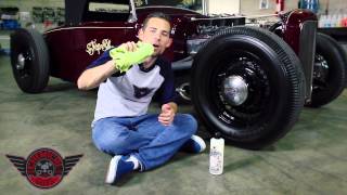 Vintage Heavy Metal Polish  Chemical Guys Car Care Polishing Classic 1929 Ford Hot Rod [upl. by Gide952]