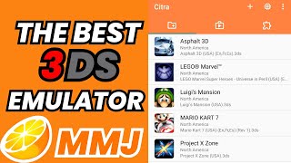 Citra MMJ  The Best 3DS Emulator on Android For Low End [upl. by Adnahsat]