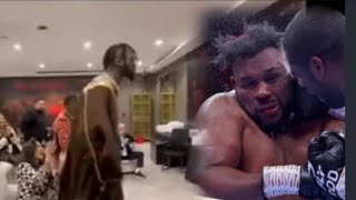 SURPRISING 🚨❗️ DEONTAY WILDER CELEBRATES THE LOSS OF JARRELL MILLER 🤔🤔🤣 [upl. by Azerila575]