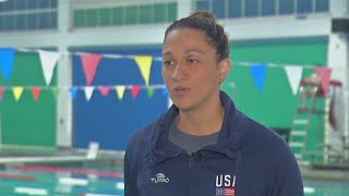 2time Olympian WNY native Anita Alvarez returns home with Team USA Artistic Swimming before 2024 G [upl. by Nanyk]