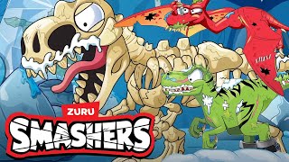 Will they find Christmas treasure  More Dino Kids Cartoons  Smashers World  Animated Stories [upl. by Ik]