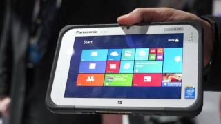 Panasonic ToughPad FZ M1 Windows 81 Pro Rugged Tablet 7 inch Hands On  iGyaan [upl. by Youngman]