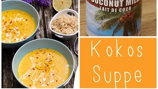 KokosSuppe mit gelber Zucchini amp Mais [upl. by Marsh]