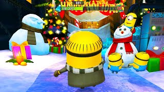 Despicable Mel minion Runs in Holiday Lab  Santas Helpers Special mission walkthrough [upl. by Mazlack133]