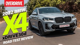 2022 BMW X4 review  OVERDRIVE [upl. by Gilba322]