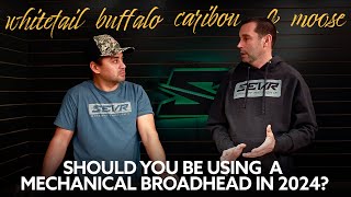 SEVR Mechanical Broadheads  2024 should you be using a Mechanical Broadhead [upl. by Dranoc]