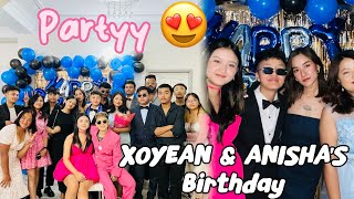 Speaking in Nepali for 24 hours  Xoyean amp Anishas Happy Birthday ❤️  FULL PARTY  Xorem amp Gracy [upl. by Allyce]