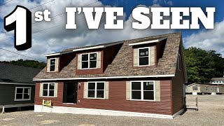 NEW modular home builder w a model that TOTALLY CAUGHT ME OFF GUARD Prefab House Tour [upl. by Emily]