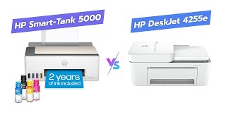 📄 HP Smart Tank 5000 vs DeskJet 4255e Which AllinOne Printer is Best 🤔 [upl. by Estel]