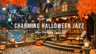 Charming Halloween Jazz 🎃 Cozy Autumn Ambience with Smooth Jazz Instrumentals to Study Work [upl. by Eyde]