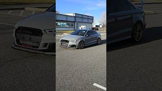 LOUD EXHAUSTBOV sound on AUDI RS3 stage2 [upl. by Artenal]