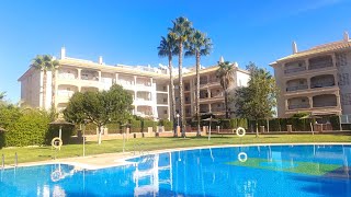 154950€ Playa Flamenca 2 bed 2 bath 1st floor apt in gated com with Pool tennis football pitch [upl. by Dalenna]