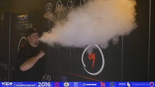 VC Cloud Championship 2016  Vape Chain  Mens Biggest Cloud [upl. by Chaille]