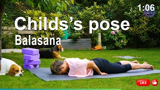 Balasana Yoga Pose Achieve Instant Relaxation and Inner Peace [upl. by Pyotr]