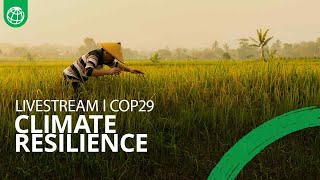 Rising to the Challenge Climate Resilience Strategies and Success  The World Bank Group at COP29 [upl. by Eirased590]