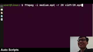 FFmpeg Tutorial  FFmpeg command to change video frame rate [upl. by Gristede16]