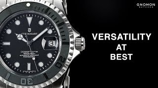 Steinhart Ocean 1 Black Ceramic for Gnomon [upl. by Kevin243]