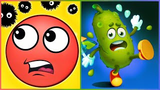 Hide Ball Brain Teaser Games VS Wacky Run  All Levels SpeedRun Ep 1 [upl. by Imehon]