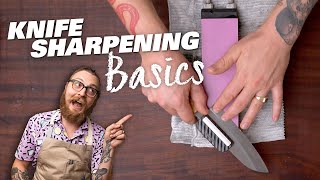 SuperSimple Whetstone Knife Sharpening Techniques [upl. by Bloch720]