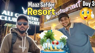 Maaz Safder k Resort Pohc Gay❤️ Vlog [upl. by Reffotsirk]