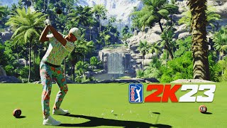 WE DID A MATCH AT THE HARDEST COURSE IN PGA TOUR 2K23 [upl. by Kciredorb]