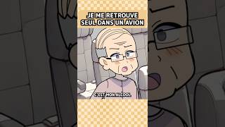 L’hôtesse a appelé TOUT LE MONDE sauf moi 😰 animation [upl. by Milburn]