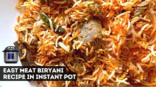 Instant Pot Beef Biryani Recipe [upl. by Cartwright]