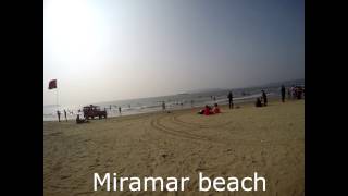 Goa Review of beaches Miramar beach Гоа Обзор пляжей Пляж Мирамар [upl. by Eicarg]