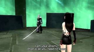 HDDissidia 012 Duodecim Cutscene  Tifa meets Sephiroth [upl. by Namyac651]