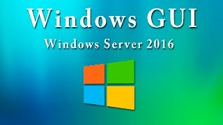 Instalar Windows Server 2016 GUI [upl. by Baelbeer]