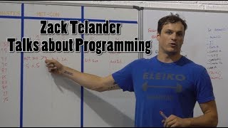 Zack Telander Talks about Programming for Weightlifting [upl. by Anierdna]