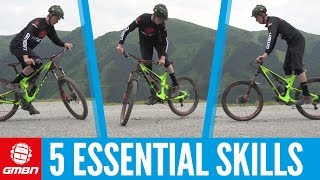 Five Essential Skills To Master On Your Mountain Bike [upl. by Sells935]