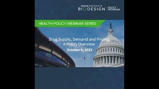 Drug Supply Demand and Pricing A Policy Overview [upl. by Allsopp767]