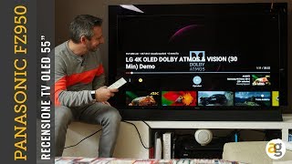 Recensione TV OLED PANASONIC 55FZ950E [upl. by Neveda]