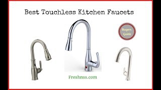 Best Touchless Kitchen Faucets 2022 Buyers Guide [upl. by Anividul]