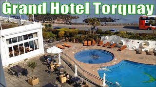 The Grand Hotel Torquay  Torquay Hotel with swimming pool [upl. by Annazor240]