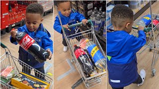 Kids Helping with Shopping Start Them Young 🛒 [upl. by Fredkin]